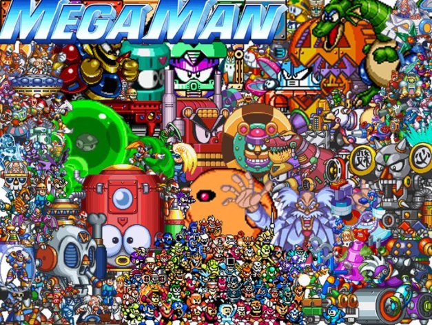 Mega Man collage