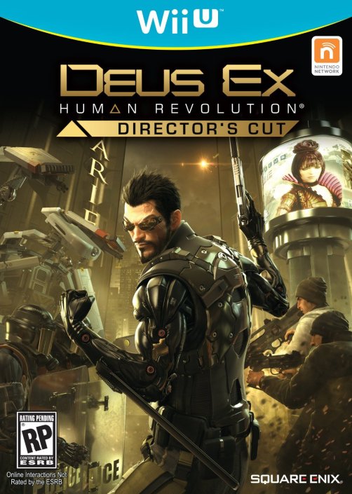 Deus Ex Human Revolution Director's Cut Wii U - Box Art