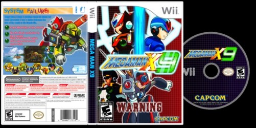 Mega Man X9 - Fan Box art
