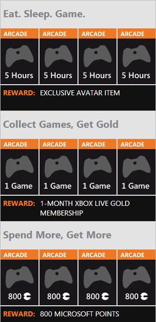 Xbox Live Rewards - MyPunchcard
