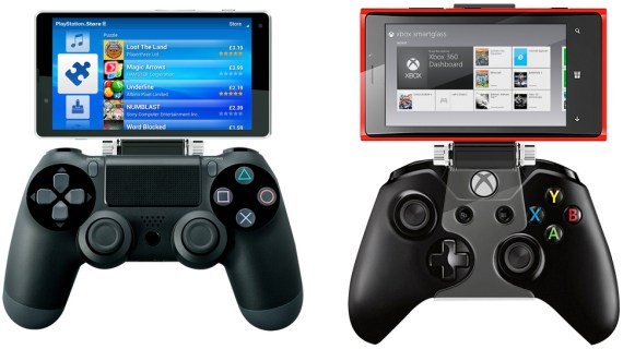 Nyko - Sujetador smartphone para PS4 y Xbox One