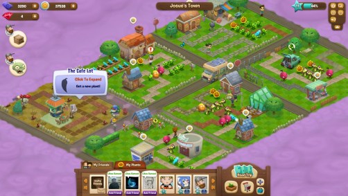Plants vs Zombies Adventures - Poblado