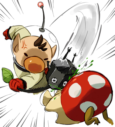 Capitan Olimar - Pikmin Roca