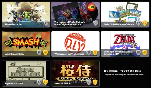 Club Nintendo Elite 2013