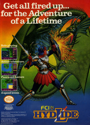 Hydlide - NES - Promo