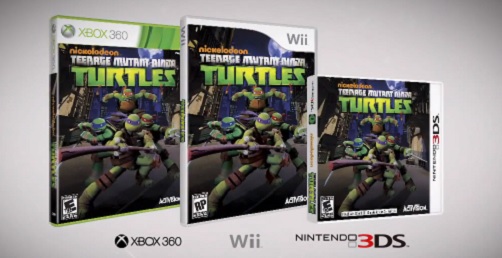 Nickelodeon Teenage Mutant Ninja Turtles - Box art