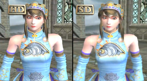 Soul Calibur II HD Online - Comparacion
