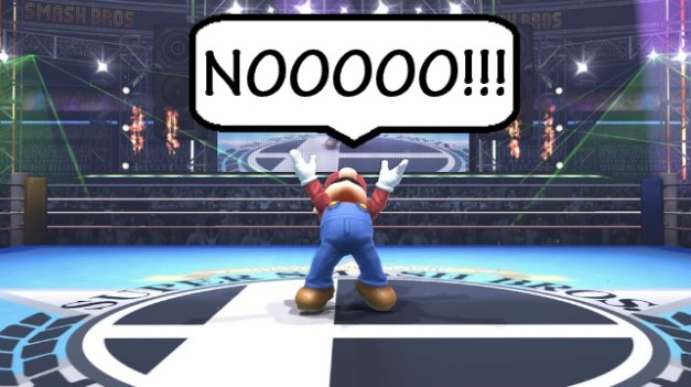 Super Smash Bros - Mario Nooooo