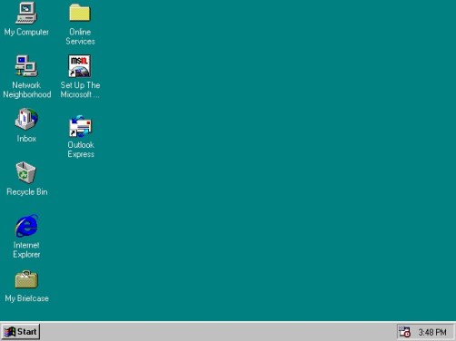 Windows 95 - Desktop