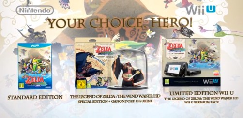 The Legend of Zelda Wind Waker HD Bundles