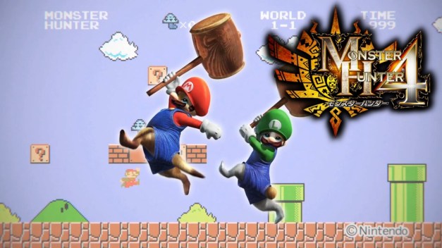 Monster Hunter 4 - Mario&Luigi
