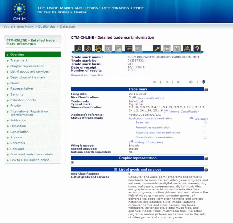 Registro de Bully Bullworth Academy Canis Canem Edit