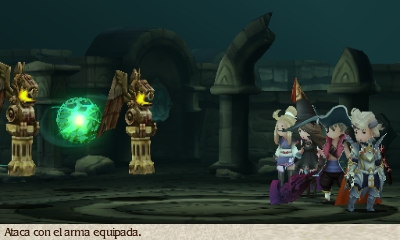 Bravely Default - Combate
