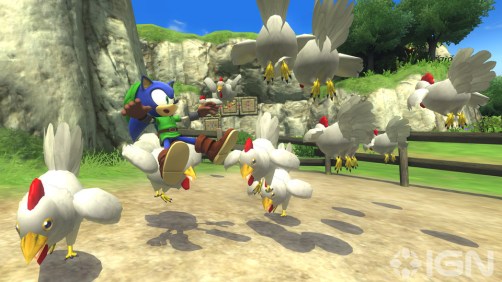 Sonic Lost World - The Legend of Zelda Zone