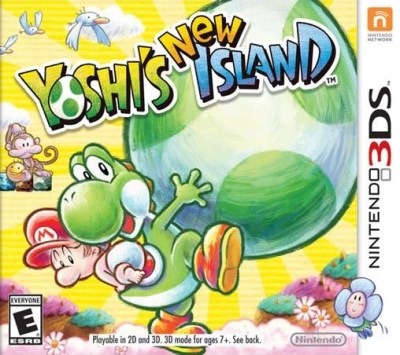 Yoshi's New Island - Box art