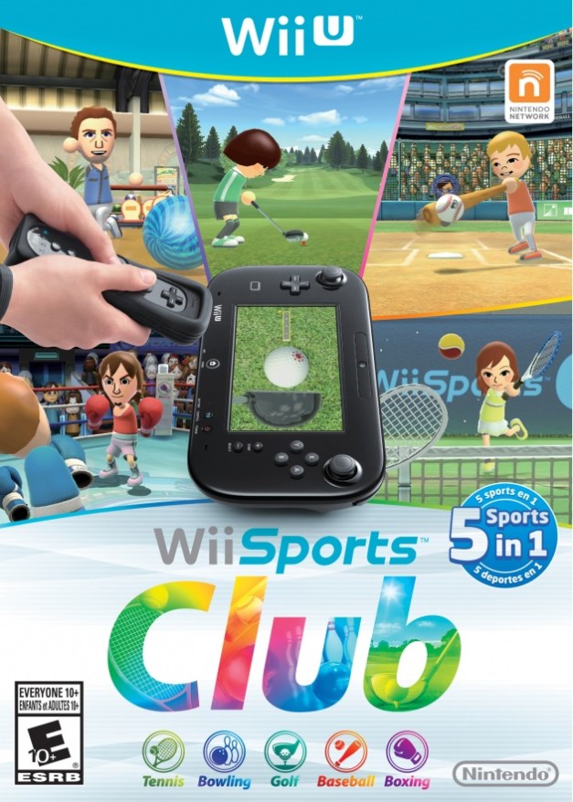Wii Sports Club - Wii U Box art