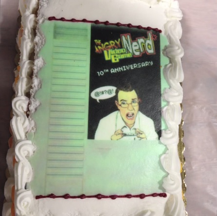 AVGN - Pastel decimo aniversario