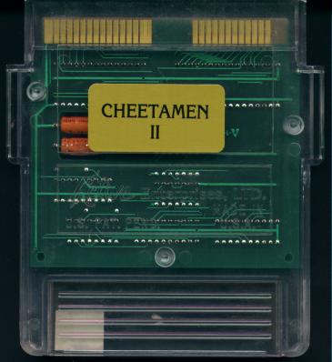 Cheetahmen II - Cartucho