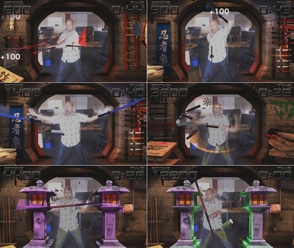 Teenage Mutant Ninja Turtles Training Lair - Gameplay