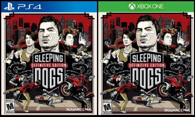 Sleeping Dogs Definitive Edition - PS4  & Xbox One (Box arts)