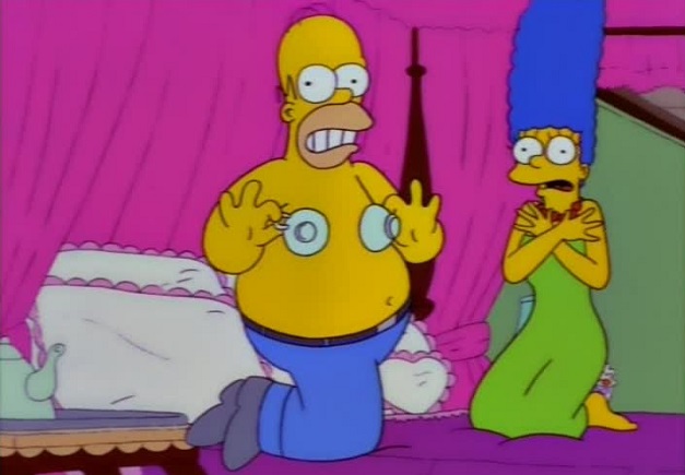 Homero Simpson - Tazas de te