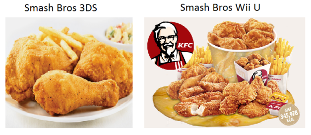 Super Smash Bros  - Comparacion versiones Wii U & 3DS