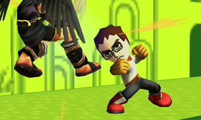 Super Smash Bros for 3DS - Angry Video Game Nerd Mii