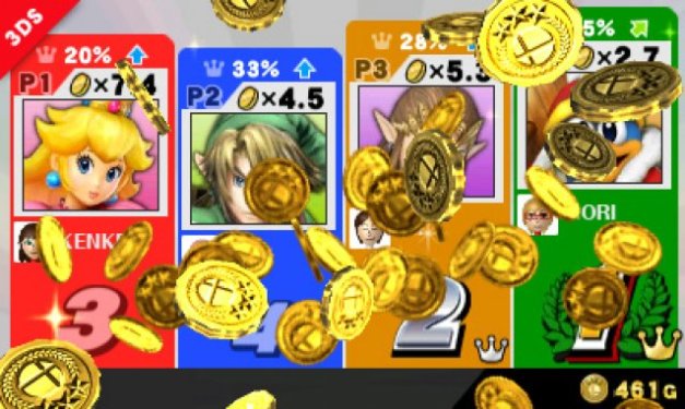 Super Smash Bros for 3DS - Coins