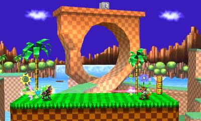 Super Smash Bros. for 3DS - Sonic Final Destination Stage