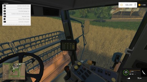 Farm Simulator 15 - Vista cabina