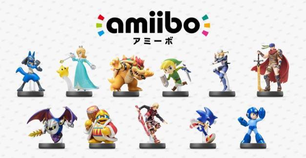 Tercera oleada amiibos