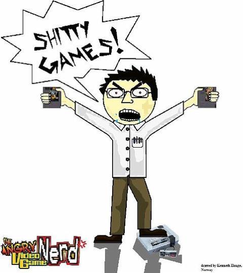 AVGN - Fan Art (Shitty Games)
