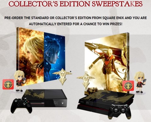 Final Fantasy Type-0 HD - Premios sorteo especial preorden