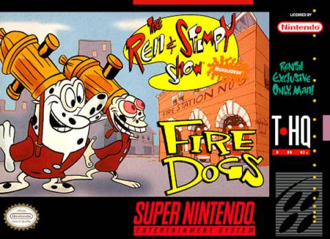 Ren & Stimpy Fire Dogs - SNES