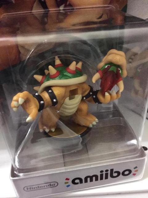 Bowser amiibo - Defectuoso