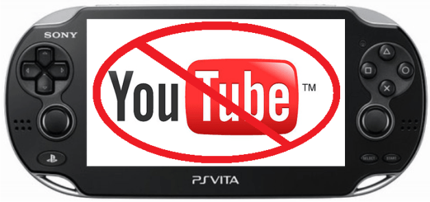PS Vita - No soporte Youtube