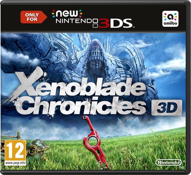 Xenoblade Chronicles 3D - Box art europea