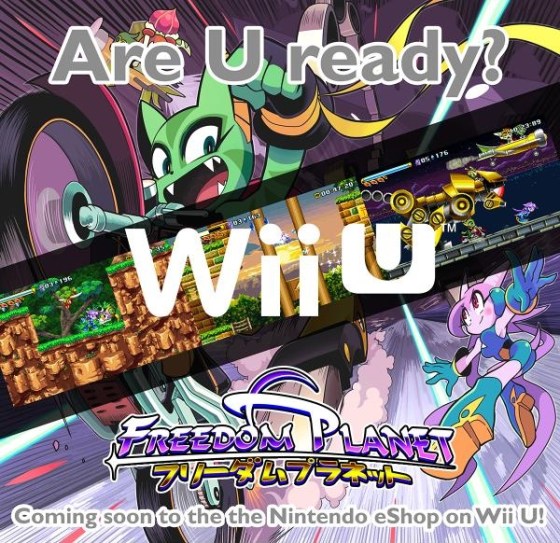Freedom Planet - Anuncio Wii U