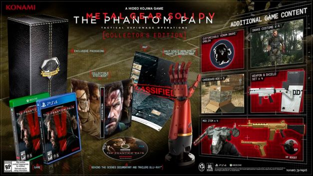Metal Gear Solid V The Phantom Pain - Collectors Edition
