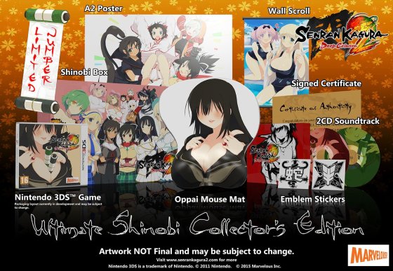 Senran Kagura 2 Deep Crimson - Ultimate Shinobi Collector’s Edition