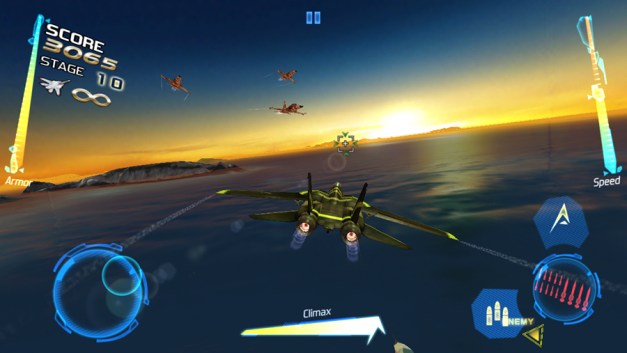 After Burner Climax - Gameplay (iOS)
