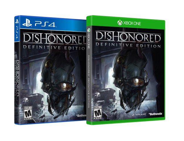 Dishonored Definitive Edition - Box art (PS4 & Xbox One)