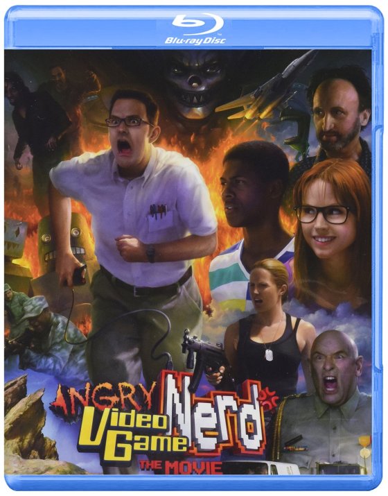 Angry Video Game Nerd The Movie - Box art (Blu Ray)