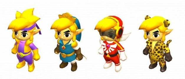 The Legend of Zelda Tri Force Heroes - Trajes especiales (2)