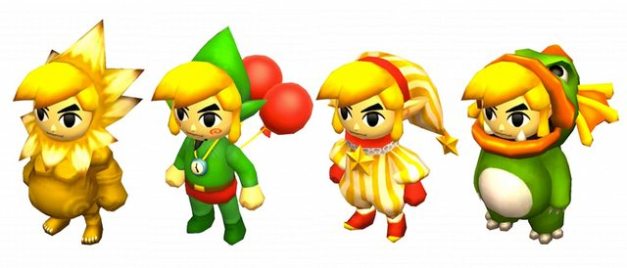 The Legend of Zelda Tri Force Heroes - Trajes especiales (3)