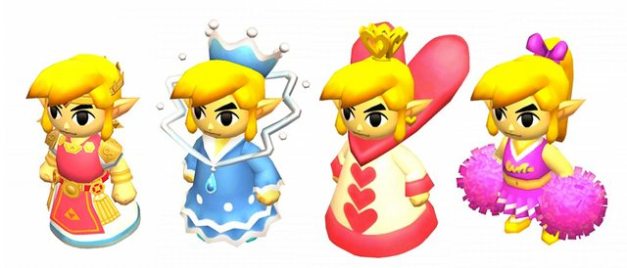 The Legend of Zelda Tri Force Heroes - Trajes especiales (5)