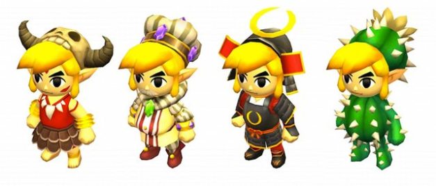 The Legend of Zelda Tri Force Heroes - Trajes especiales (6)