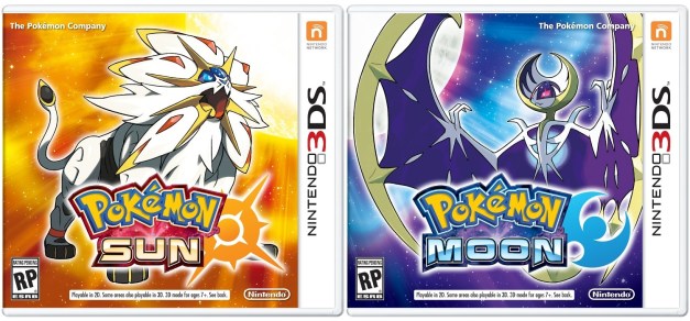 Pokemon Sun & Moon - Box art