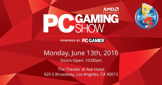 E3 2016 - Conferencia PC Gaming Show de AMD