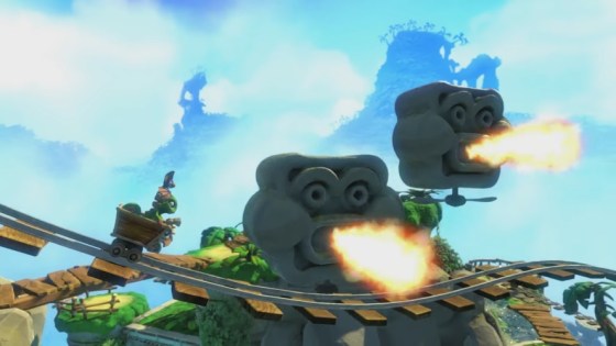 Yooka-Laylee - Carrito de mina